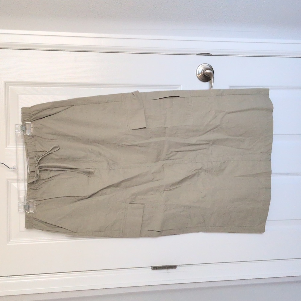 NWOT Mango Cargo Parachute Skirt - 8